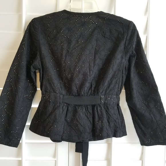 Ann Taylor LOFT Fitted Islet Black Jacket -- Size XS - Picture 4 of 6